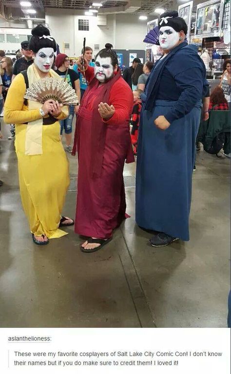 Ling, Yao, and Chien-Po, from Mulan Deku Cosplay, 2020 Funny, Funny Ideas, Idee Cosplay, Disney Cosplay, Horror Halloween, Seni Origami, 웃긴 사진, Amazing Cosplay