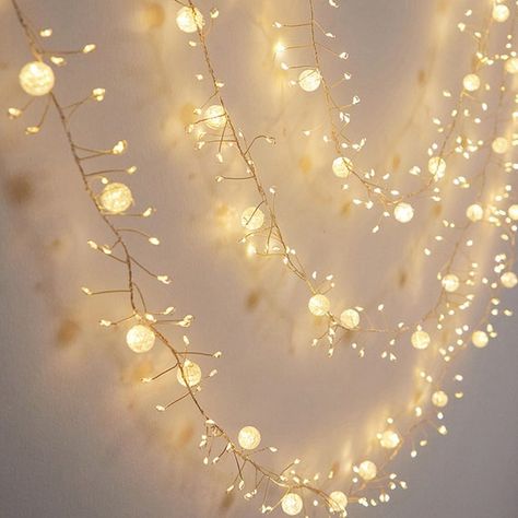 Garden String Lights, String Ball Lights, Outdoor Fairy Lights, Fairy Lights Bedroom, Light Chain, Christmas String Lights, Light Garland, Ball Lights, Patio Lighting