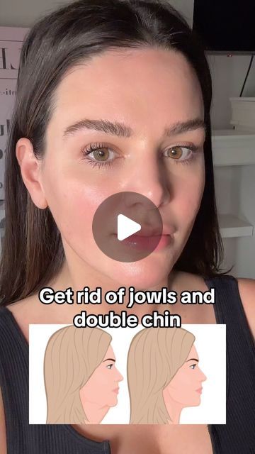 Sarah Fraggis on Instagram: "Did you know that tension in the shoulders and the neck contribute to double chin and jowls?!  Save this video and Follow this tutorial to release tension with your gua sha and facial cups to create that lift.   Not only is this releasing tension but it will release stagnant fluid.   📸Take a before and after picture and get started on your routine today.   All products and full tutorials on this method can be found at filterlessera.com linked in bio   Xoxo -Sarah   #guashatutorial #guasha #posture #facialcups #doublechin #jowls #neckwrinkles #tension" Facial Before And After, Lymph Drainage Massage, Double Chin Exercises, Chin Exercises, Facial Cupping, Face Yoga Exercises, Face Yoga Facial Exercises, Neck Exercises, Release Tension