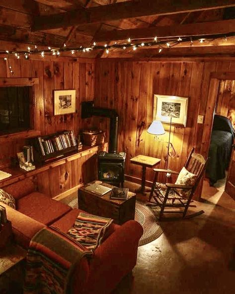 Apollo's Cabin, Cabin Aesthetic, Cabin Interiors, Cabin Living, Little Cabin, Tiny Cabin, Small Cabin, Cabins And Cottages, Cabin Life