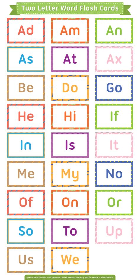 Free printable two-letter words flash cards. Download them in PDF format at http://flashcardfox.com/download/two-letter-words-flash-cards/ To Letter Words, 2 Letter Sight Words Kindergarten, Phonics Two Letter Words, Two And Three Letter Words, Two Letter Sight Words Worksheets, Two Letter Words For Kids In English, Two Letters Words In English, Sight Words For Class 1, Two Letter Words Worksheet In English