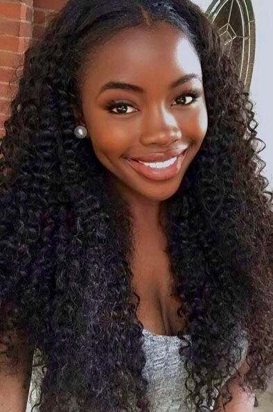 Harlem: Bad & Boujee Hair 2016, Medium Haircuts, Pelo Afro, Wavy Hairstyles, Dark Skin Beauty, Braut Make-up, Half Wigs, Scene Hair, American Woman