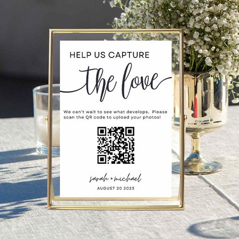 Personalized Wedding Touches, Wedding Modern Minimalist, Wedding Photo Sign, Snap And Share, Love Snap, Instagram Wedding Sign, Minimalist Modern Wedding, Wedding Minimalist, Wedding Hashtag Sign