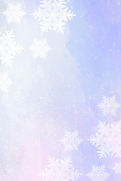 Snowflakes on purple winter background | free image by rawpixel.com / Froy Frozen Background, Christmas Wallpaper Iphone, Snowflake Images, Snowflakes Art, Kawaii Background, Snowflake Background, Pastel Christmas, Christmas Border, Unicorn Wallpaper