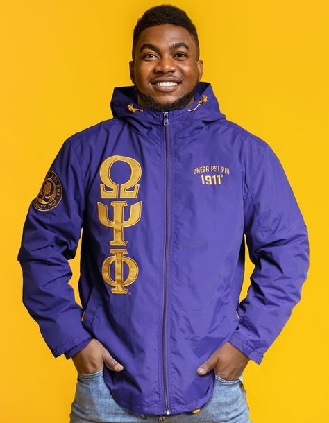 TCES Product ID: 31625 ::: We Are An Official Approved Authorized Licensed Vendor Of Omega Psi Phi Fraternity, Inc. Merchandise. ::: Cultural Origin: United States ::: Product Details: OMEGA PSI PHI Color : Purple Features - 100% Polyester - Team Logo Embroidery Sleeve, Front Back Product Care - Hand Wash Cold With Like Colors - Hang Dry - Flat Dry This Is A 100%, Officially Licensed Product. Omega Psi Phi Paraphernalia, University Merchandise, Omega Psi Phi Fraternity, Omega Man, Divine 9, Phi Beta Sigma, Kappa Alpha Psi, Omega Psi Phi, Racing Jacket