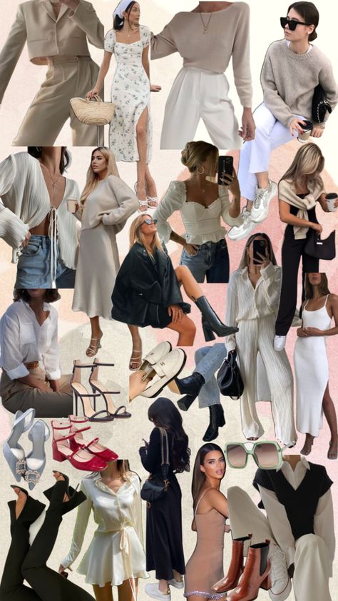 2024 Vision Board Outfits, Maiden Aesthetic Outfit, Minimalist Fashion Moodboard, Maiden Aesthetic Clothes, Maiden Archetype Aesthetic Clothes, Maiden Archetype Fashion, The Maiden Archetype Aesthetic Outfit, Modest Preppy Outfits Aesthetic, The Maiden Aesthetic