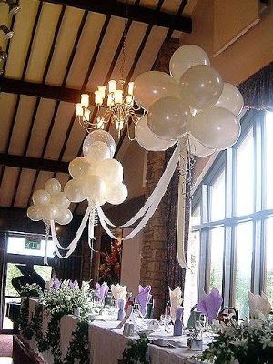 Wedding Balloon Decorations, Diy Balloon Decorations, Diy Balloon, Balloon Diy, Wedding Balloons, 50th Wedding, Wedding Deco, Anniversary Parties, Bridal Showers