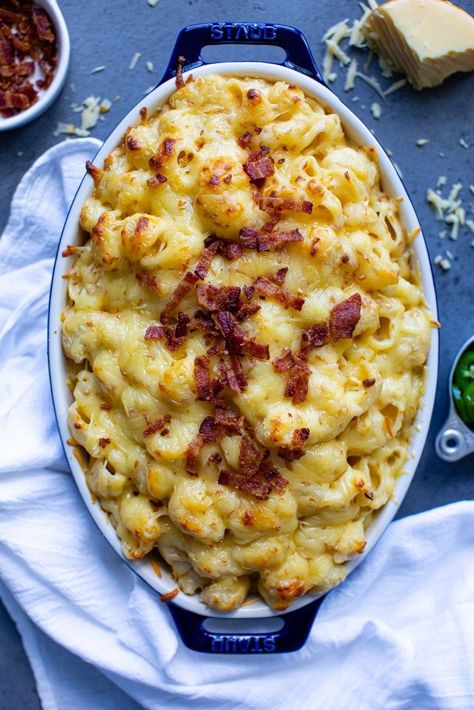 Smoked Gouda Mac And Cheese Recipe, Gouda Mac And Cheese Recipe, Smoked Gouda Mac And Cheese, Gouda Mac And Cheese, Fancy Mac And Cheese, Mac And Cheese Recipe Soul Food, Southern Macaroni And Cheese, Smoked Mac And Cheese, Cheddar Mac And Cheese