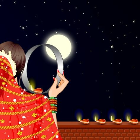 Karwa Chauth Images, Happy Karwa Chauth Images, करवा चौथ, Cute Family Quotes, Happy Status, Happy Karwa Chauth, Fireworks Pictures, Diwali Photos, Social Norms