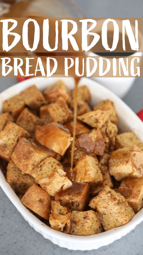 Bourbon Syrup, Bourbon Bread, Bourbon Bread Pudding, Butter Pecan Ice Cream, Dessert Inspiration, Turnover Recipes, Bread Puddings, Butter Pudding, Pecan Ice Cream