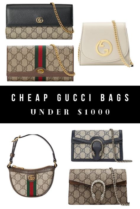 These are the best cheapest Gucci bags under $1000, with the three most affordable options linked here for you to shop. Gucci Aesthetic, Cheap Gucci Bags, Chic Crossbody Bag, Best Designer Bags, Trendy Fashion Outfits, Explore The World, Gucci Bags, Exciting News, Price Tag