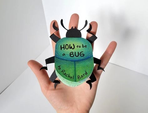 How to Be a Bug Mini-comic Zine - Etsy Australia Bug Template, Super Cool Stuff, Diy Gift Set, Paper Collage Art, The Bug, A Bug, Graphics Inspiration, Graphic Novels, Craft Inspiration