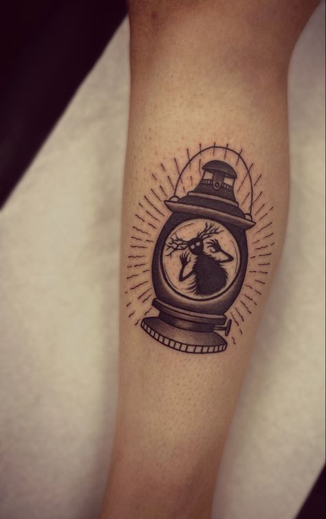 Over The Garden Wall Lantern Tattoo, Over The Garden Wall Tattoo Greg, The Beast Over The Garden Wall Tattoo, Lantern Over The Garden Wall, Over The Garden Wall Tattoo Ideas, Beatle Tattoo Design, The Beast Over The Garden Wall, Over The Garden Wall Lantern, Over The Garden Wall Tattoo Simple