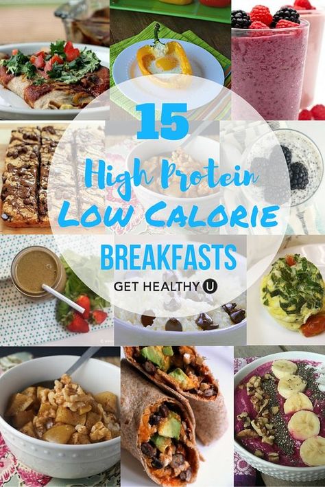 Low Calorie Breakfasts, Healthy Low Calorie Breakfast, Low Cal Breakfast, 300 Calorie Breakfast, Low Fat Breakfast, Low Carb Low Calorie, 300 Calorie Meals, Protein Rich Breakfast, High Protein Breakfast Recipes