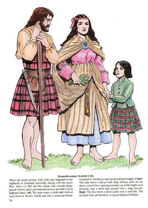 Tom Tierney Celtic Fashions, Ancient Ireland Clothing, Ancient Scottish Clothing, Traditional Gaelic Clothing, Celtic Historical Clothing, Medieval Celtic Clothing, Celtic Fashion Medieval, Celts Clothes, Ancient Celtic Clothing