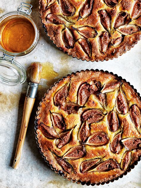 Fig Recipes Dessert, Donna Hay Recipes, Fig Tart, Almond Tart, Fig Cake, Kolaci I Torte, Fig Recipes, Donna Hay, Sweet Pie