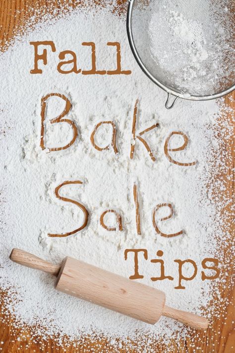 Fall Bake Sale Tips Bake Sale Advertising Ideas, Bake Sale Sign, Bake Sale Poster, Fall Bake Sale, Bake Sale Desserts, Fun Fall Desserts, Fundraising Poster, Cookie Decorating Station, Lemon Bar Cookies