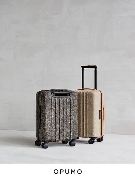 PROJECTKIN’s range of eco-friendly luggage puts sustainability and aesthetics in balance. The use of sustainable materials doesn’t sacrifice any of the minimal design principles we’d expect from Denmark’s newest luggage brand. Modern Leather Travel Luggage, Rimowa Product Photography, Luggage Lifestyle Photography, Travel Bag Aesthetic, Luggage Editorial Photography, Modern Luggage With Removable Pouch For On-the-go, Suitcase Photography, Luggage Aesthetic, Product Moodboard