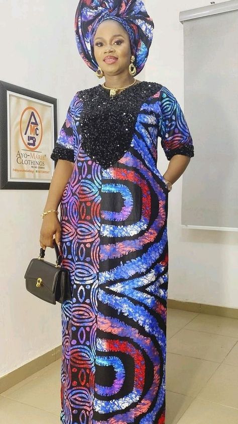 Adire Styles For Ladies 2024, Long Ankara Gowns For Women, Adire Dress Styles, Adire Boubou Styles For Women, Adire Styles For Ladies, Kampala Kaftan Styles For Women, Ankara Long Gown Styles For Ladies, Kaftan Styles For Ladies, Ankara Bubu Gown Styles