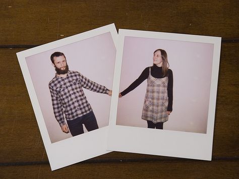 they are holding hands while wearing plaid in polaroids. combination of favorites right thur. also....beard (: Instax Mini Ideas, Polaroid Picture, Polaroid Photography, Beg Tangan, Instax Photos, Photo Deco, Instant Photography, Polaroid Pictures, Polaroid Photos