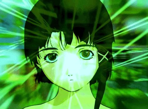 Lain Iwakura, Serial Experiments Lain, Present Day, Neon Genesis Evangelion, Wallpaper Pc, An Anime, Aesthetic Anime, Cool Gifs, A Girl