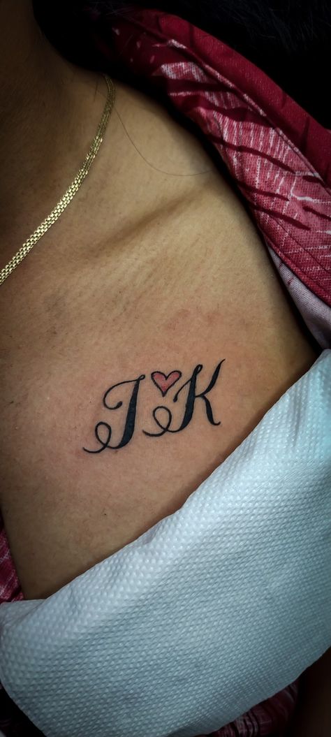 Custom Script design K And J Tattoo, J K Tattoo, J And K Tattoo, J Name Tattoo, Letter J Tattoo, K Name, K Names, J Tattoo, J Names