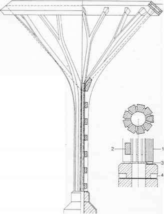 Bio Art, Tree Column, Column Structure, Bridge Structure, Truss Structure, Tree Structure, Architecture Drawing Plan, Modern Minimalist Bedroom, Column Design