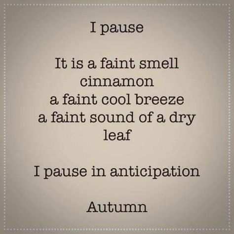 #fall #autumn Words To Describe Autumn, Autumn Poems, Fall Is Coming, Autumn Quotes, Beautiful Autumn, Happy Fall Y'all, Favorite Season, Fall Favorites, It's Fall