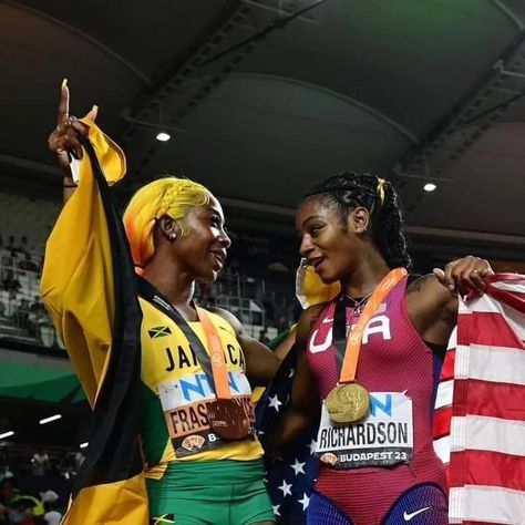 Lsu Track And Field, Sha Carri Richardson, Shelly Ann Fraser, Triple Jump, Track And Field Athlete, World Athletics, Shot Put, Long Jump, Track Field