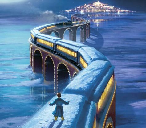 For my Ashlee! One of her favs! Polar Express Painting Canvas, Polar Express Movie, Polar Express Train, The Polar Express, Photoshop Express, Motion Capture, 25 Days Of Christmas, Christmas Painting, Desktop Wallpapers Backgrounds