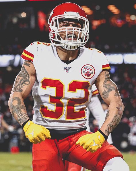 Kansas City Chiefs on Instagram: “We ain’t playing around 🍯🦡” Tyrann Mathieu, Kansas City Chiefs, Kansas City, Kansas, Football, Tattoos, On Instagram, Instagram, American Football