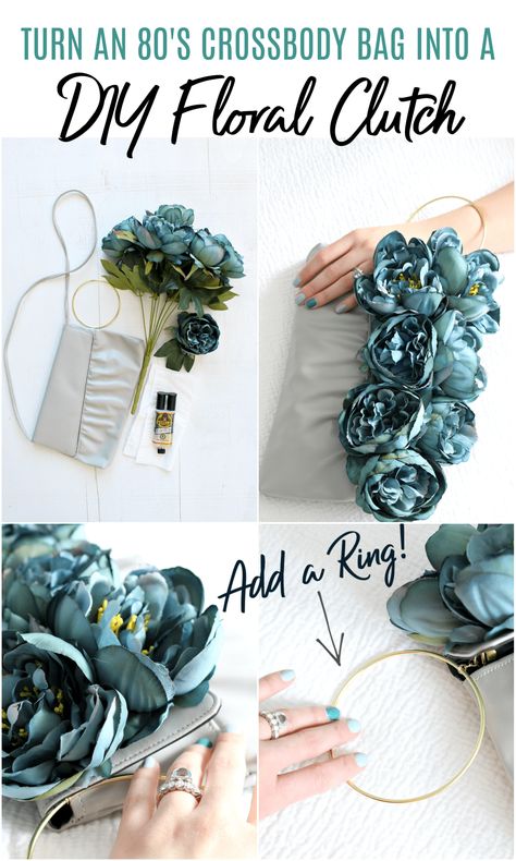 Diy Bow Clutch Purse, Homemade Clutch Purse, Purse Upcycle Diy, Diy Wedding Clutch Purse, Diy Clutch Purse Tutorial, Clutch Diy Tutorial, Clutch Purse Pattern Free, Diy Fashion Crafts, Diy Evening Bag