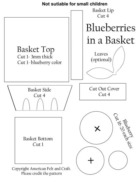 Free Felt Food Tutorials and Patterns | ~American Felt & Craft ~ Blog Felt Patterns Free Printables, Felt Blueberry, Felt Food Templates, Felt Food Patterns Free, Felt Patterns Free, Felt Food Pattern, Felt Toys Diy, Felt Templates, Felt Food Patterns