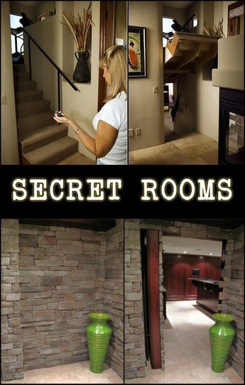 Dold Dörr, Secret Room Ideas, Skjulte Rum, Hidden Room, Secret Doors, Secret Hiding Places, Hidden Doors, Panic Rooms, Secret Passages