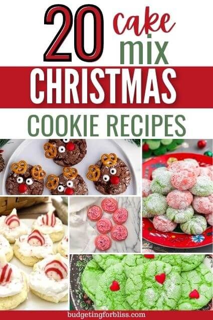 Pillsbury Christmas Cookies, 20 Cake, Simple Holiday Cookie Recipes, Easy Holiday Cookies, Cake Mix Cookie Bars, Cake Box Cookies, Christmas Cookie Recipes Holiday, Christmas Cookie Cake, Snowball Cookie Recipe