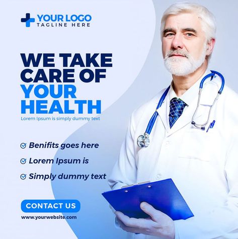 Download the Hospital Health Care Free Instagram Template! - Free Business Flyer, Free Corporate Flyer, Free Flyer Templates, Free Health Flyer, Free Instagram Templates - #FreeBusinessFlyer, #FreeCorporateFlyer, #FreeFlyerTemplates, #FreeHealthFlyer, #FreeInstagramTemplates - #Digital, #Health, #HealthCare, #Help, #Instagram, #Service, #SocialMedia, #Square Health Care Social Media Post, Hospital Poster Design Ideas, Hospital Instagram Post, Healthcare Social Media Posts, Health Social Media Design, Hospital Graphic Design, Hospital Banner Design, Hospital Flyer Design, Hospital Creative Ads