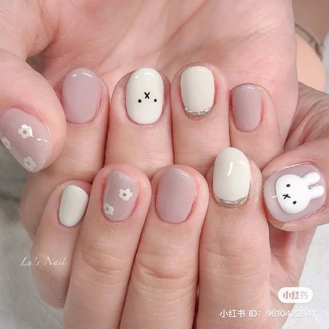 Minimal Nails Art, Asian Nails, Hello Nails, Punk Nails, Cute Simple Nails, Spring Nail Designs, Subtle Nails, Simple Gel Nails, Minimal Nails