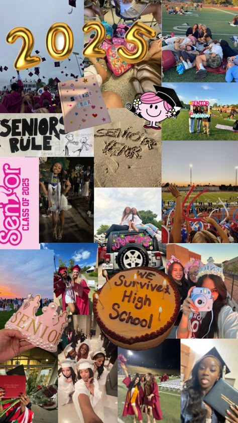 Senior Bucket List, Pretty Senior Pictures, Senior Painted Jeans, Senior Year Planning, Senior Scrapbook Ideas, Senior Year Diy, Senior Year Things, Senior Year Fun, Sr 25