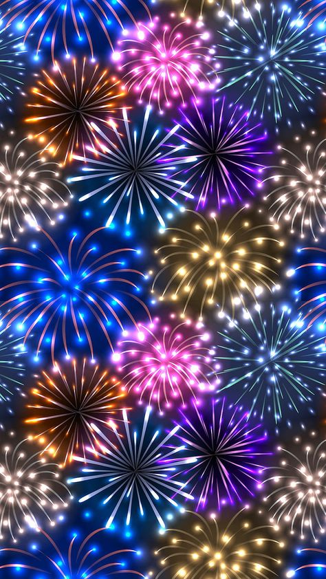 4th Of July Wallpaper, Fireworks Wallpaper, 4th Of July Images, Fireworks Background, Black Phone Wallpaper, Scenery Pictures, Cellphone Wallpaper Backgrounds, Beautiful Art Pictures, Holiday Wallpaper