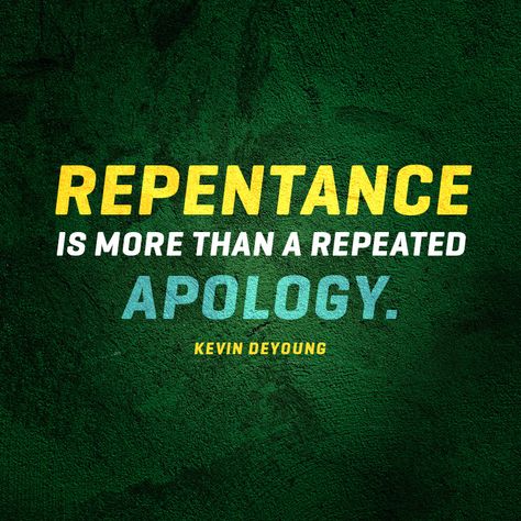 Repentance is more than a repeated apology. - SermonQuotes Repentance Quotes, What Is Repentance, True Repentance, Seek God, Bible Devotions, Bible Truth, God The Father, Divergent, Uplifting Quotes