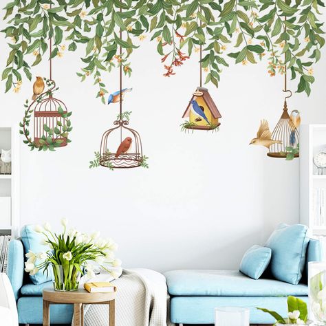 Fresh Living Room, Tree Branch Wall, Bedroom Decals, Wall Decals For Bedroom, Wall Stickers Living Room, Tree Wall Decal, Decoration Stickers, Wall Decor Stickers, Wallpaper Bedroom