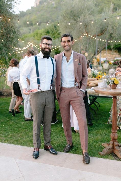 Boho Wedding Guest Outfit Men, Garden Formal Attire Men, Garden Attire Men, Mountain Wedding Dress Guest, Garden Party Wedding Mens Outfit, Men Garden Party Outfit, Mens Garden Party Attire, Garden Wedding Groom Attire, Garden Attire Wedding Guest