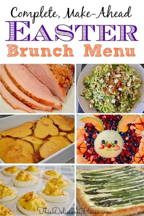 Easter Sunday Recipes, Easter Brunch Buffet, Easter Brunch Ideas, Easter Buffet, Easy Easter Brunch, Easter Brunch Menu, Easter Food Appetizers, Easter Appetizers, Easter Dishes