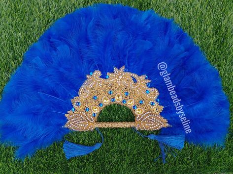 Gambian Clothes, Gowns Reception, Bridal Fans, African Fan, Prom Dress Inspo, Feather Fan, Feather Wedding, Wedding Fans, African Fashion Women Clothing