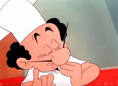 Kiss French, Ok Gif, Chefs Kiss, Looney Tunes Cartoons, Weird Quotes Funny, Funny Cartoon Gifs, Cartoon Gifs, Oui Oui, صور مضحكة