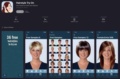 Try On Hairstyles Free Online, What Hairstyle Suits Me, Which Hairstyle Suits Me, Different Hair Lengths, Hairstyle App, Using A Curling Wand, Hair Style Korea, Try On Hairstyles, Sleek Bob