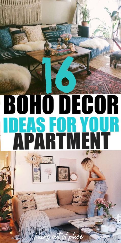 Bohemian Apartment Decor Living Room, Boho Decor Living Room Chic, Boho Style Small Living Room, Simple Boho House Decor, Rattan House Decor, Small Boho Apartment Ideas, Tiny Boho Living Room, Small Boho Apartment Living Room, Tiny Apartment Decorating Living Room