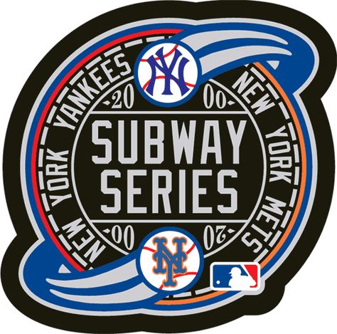 Rivalry graphics - Sports Logos - Chris Creamer's Sports Logos ... Occidental College, Pomona College, Subway Series, Baseball Teams Logo, Yankees World Series, Mlb World Series, Logo Process, Yankees Logo, Mlb Logos