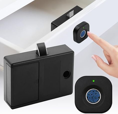 #Keyless #Hidden File Cabinet# Wardrobe #Lock #FingerPrint Locks for #Cabinet #Drawer #homesecurity #gunsafe #safe #privacy #forthehome Diy Wooden Furniture, Prism Decor, Biometric Lock, Keyless Locks, Drawer Lock, Usb Keys, Privacy Lock, Random Designs, Digital Door Lock