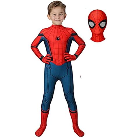 Spiderman Costume For Kids, Superhero Costumes For Boys, Spiderman Halloween Costume, Kids Spiderman Costume, Spandex Bodysuit, Halloween Bodysuit, Spiderman Kids, Spiderman Suits, Spiderman Costume